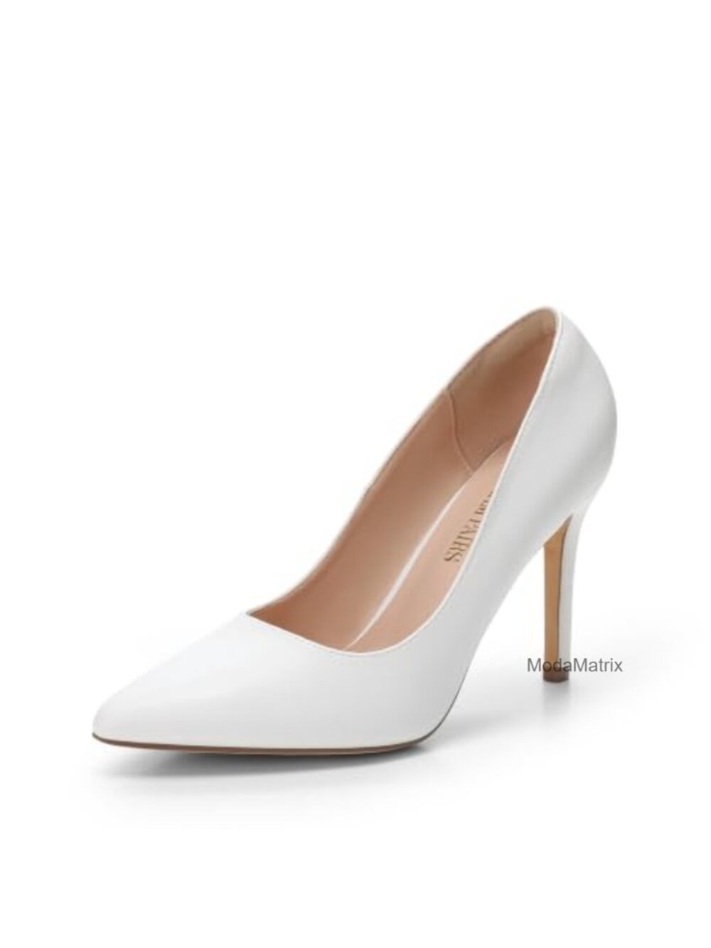 Women's Pointed Toe High Heel Pumps Formal Bridal Shoes
